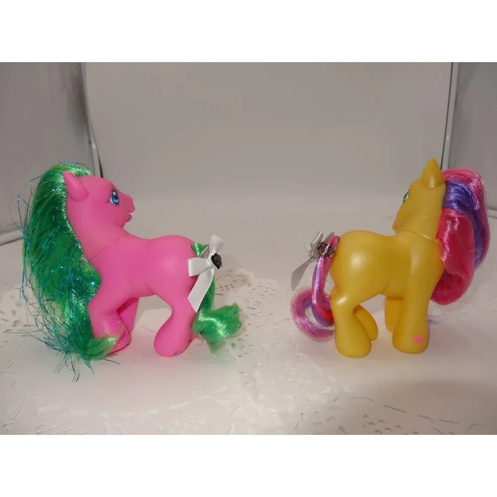 My Little Pony Butterfly Island Shimmer Pony Shell-Belle MLP and Flitter Flutter
